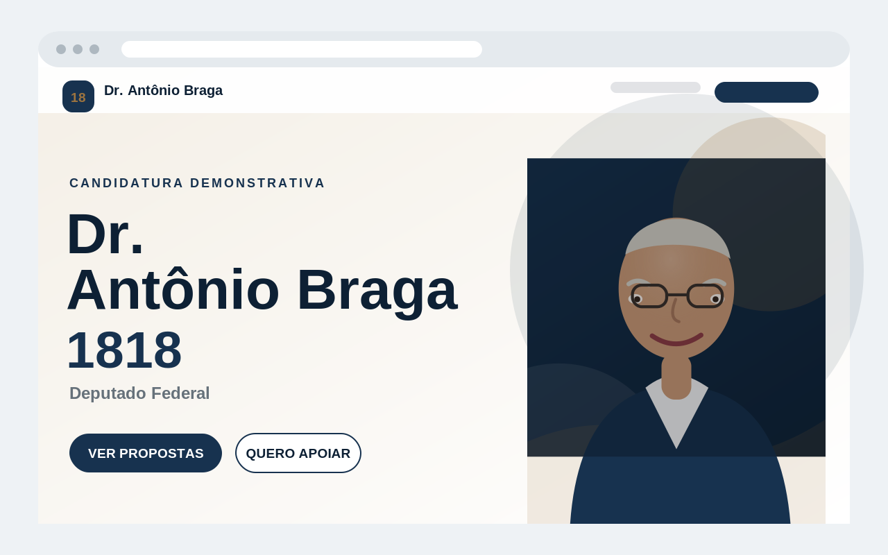 Prévia do modelo Conservador tradicional