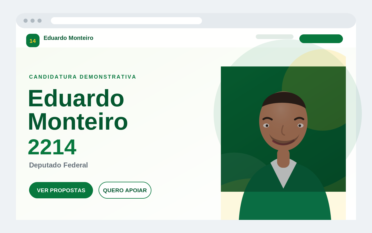 Prévia do modelo Brasil verde-amarelo